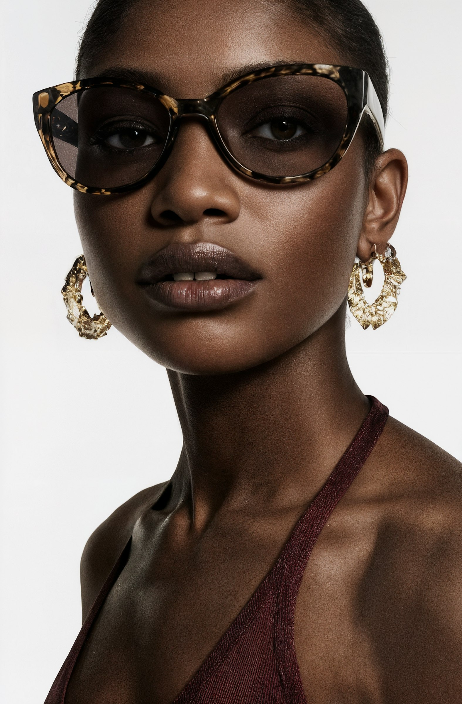 Cleo sunglasses in Amber Tortoise