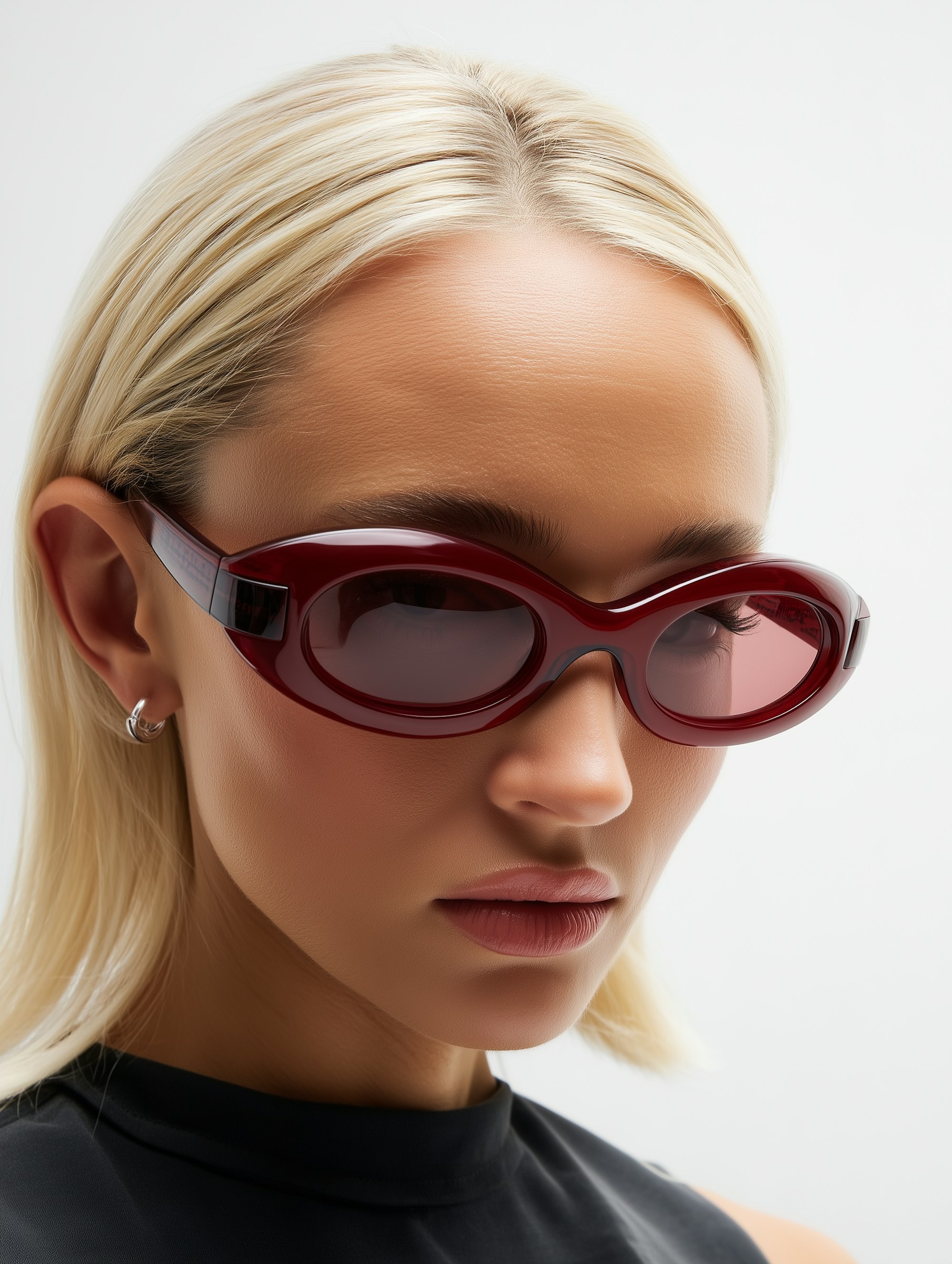 Editorial portrait wearing sunglasses