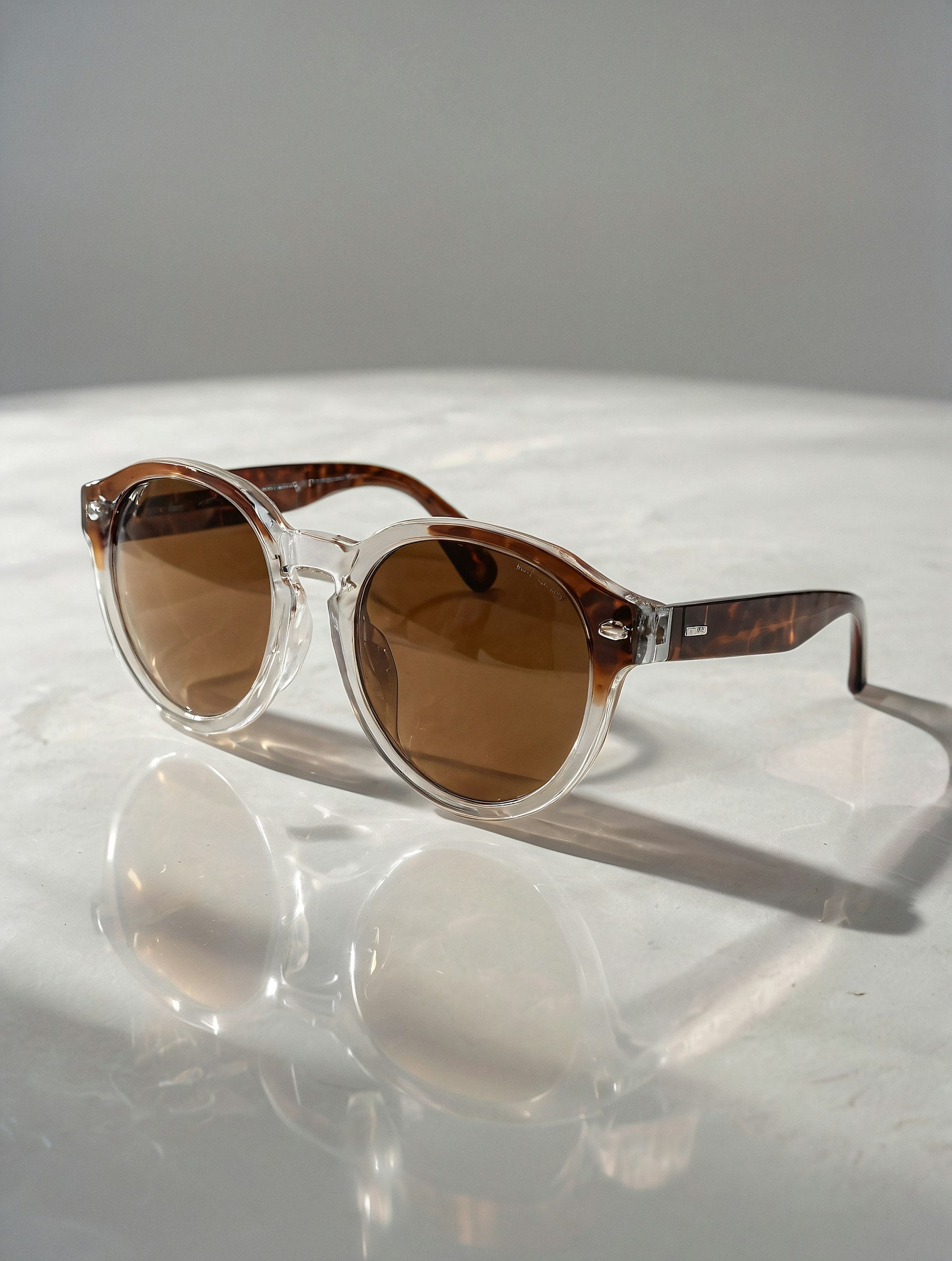 Amber sunglasses in Tortoise Fade